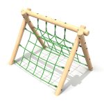 A-Frame Low with Nets Adventure Trails > Timber Trail Items