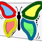 Sparkling Butterfly Play Panel