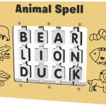 Animal Spelling Play Panel