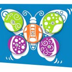 Move and Match Butterfly Play Panel