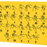 Sign Language (UK) Play Panel