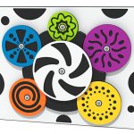 Whirling Wheels Play Panel