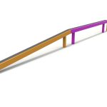 Steel 3 Bar Balance Beam Adventure Trails > Steel Trail Items