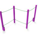 Steel Slalom Rope Walk Adventure Trails > Steel Trail Items